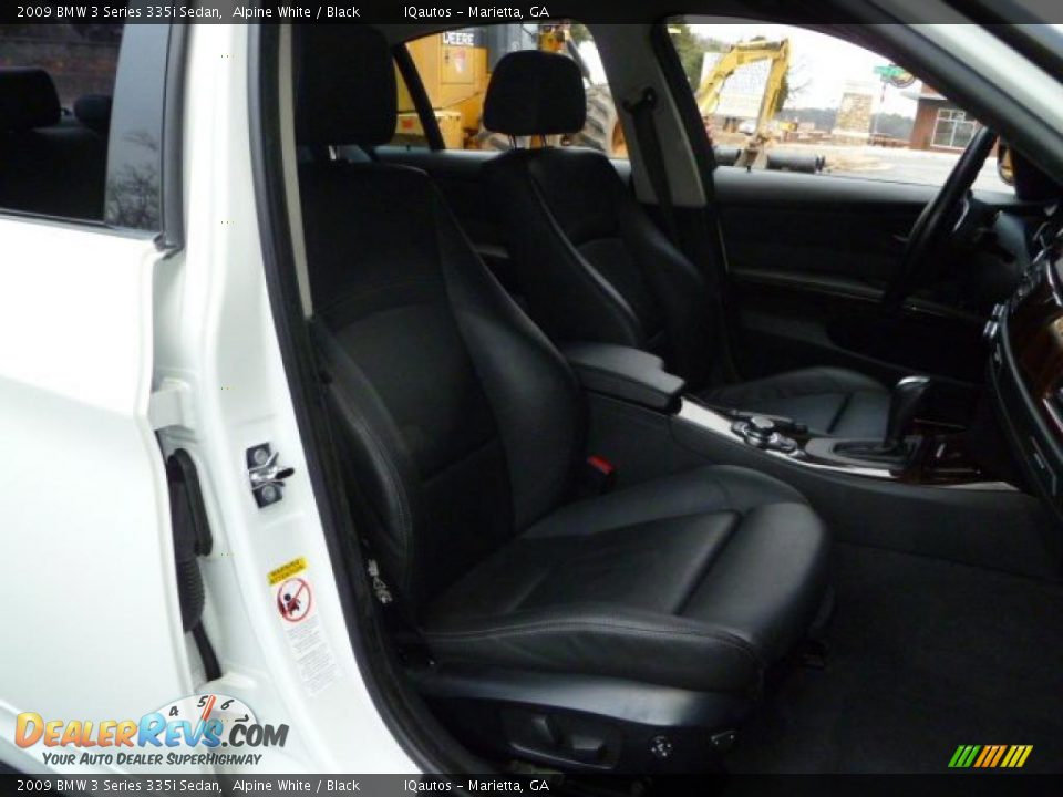 2009 BMW 3 Series 335i Sedan Alpine White / Black Photo #9