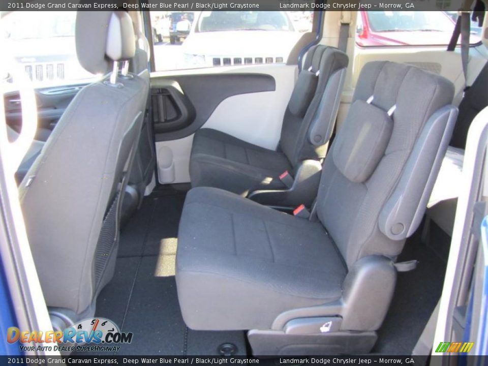 2011 Dodge Grand Caravan Express Deep Water Blue Pearl / Black/Light Graystone Photo #7