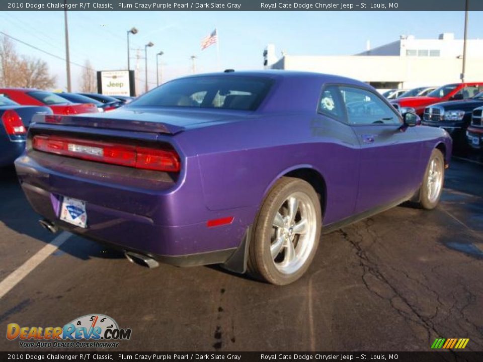 Plum Crazy Purple Pearl 2010 Dodge Challenger R/T Classic Photo #3