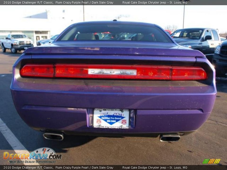 Plum Crazy Purple Pearl 2010 Dodge Challenger R/T Classic Photo #6