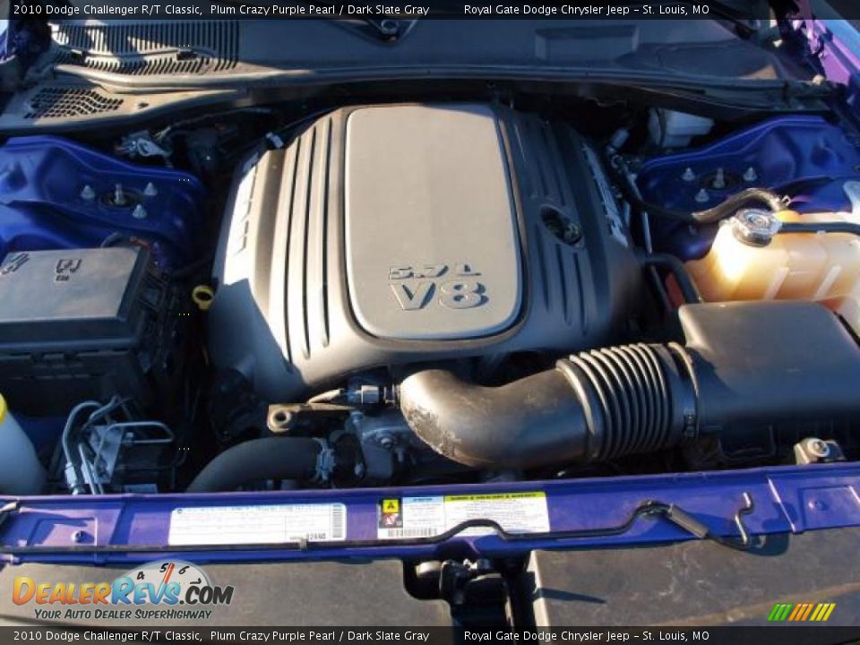 2010 Dodge Challenger R/T Classic 5.7 Liter HEMI OHV 16-Valve MDS VVT V8 Engine Photo #7