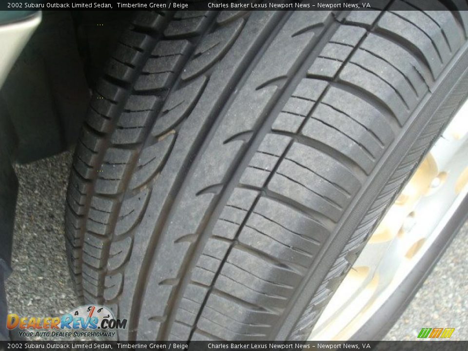 2002 Subaru Outback Limited Sedan Timberline Green / Beige Photo #21