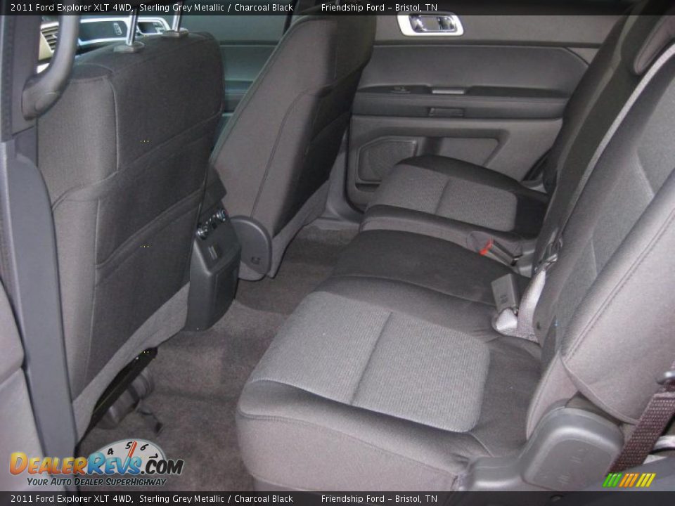 Charcoal Black Interior - 2011 Ford Explorer XLT 4WD Photo #15