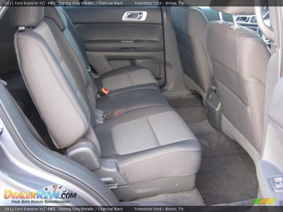 Charcoal Black Interior - 2011 Ford Explorer XLT 4WD Photo #22