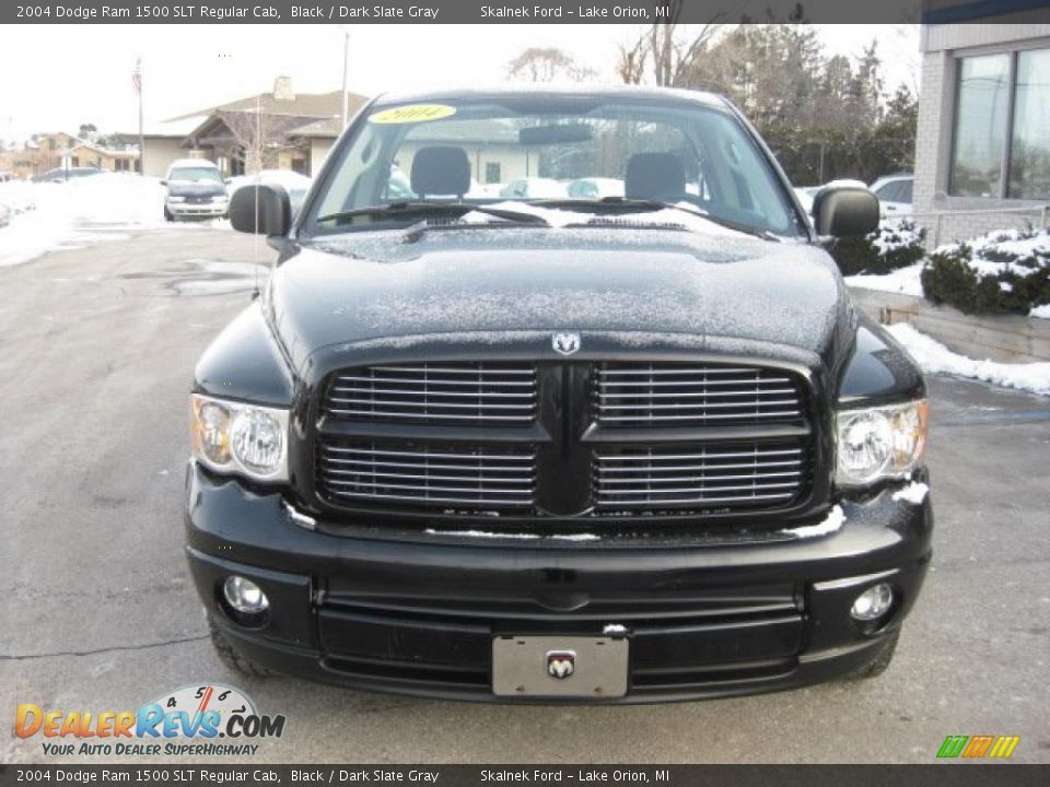 2004 Dodge Ram 1500 SLT Regular Cab Black / Dark Slate Gray Photo #10