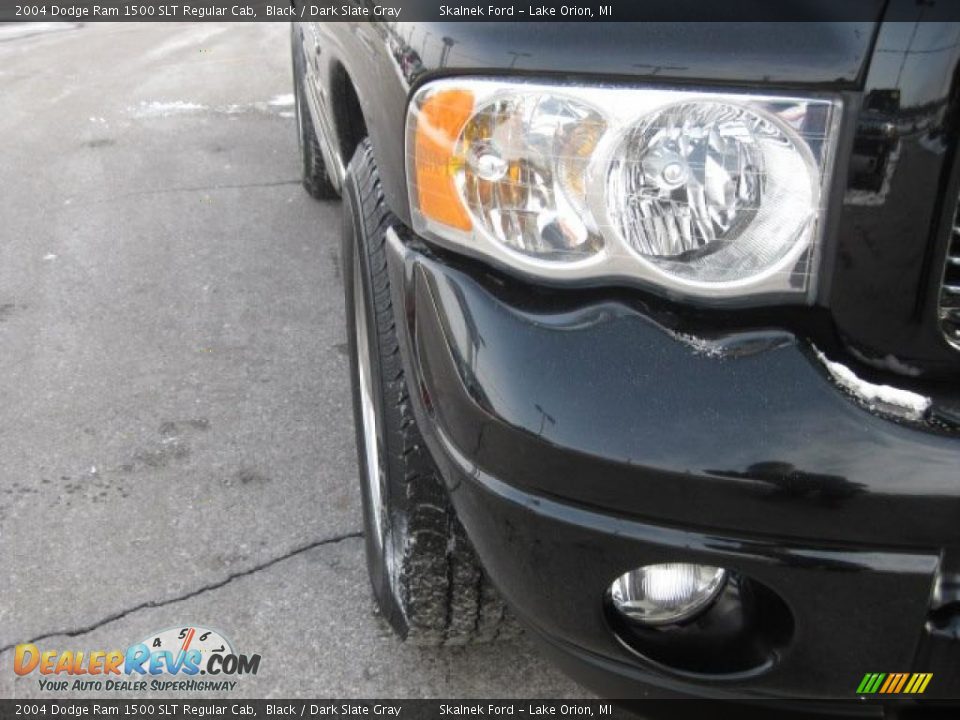 2004 Dodge Ram 1500 SLT Regular Cab Black / Dark Slate Gray Photo #12