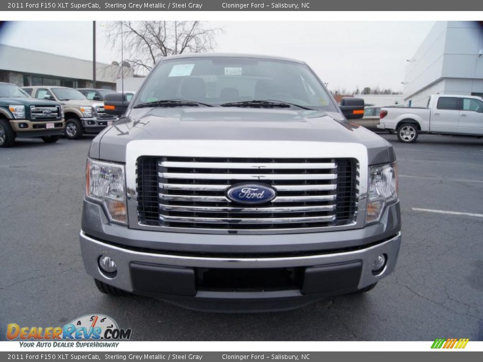 2011 Ford F150 XLT SuperCab Sterling Grey Metallic / Steel Gray Photo #7