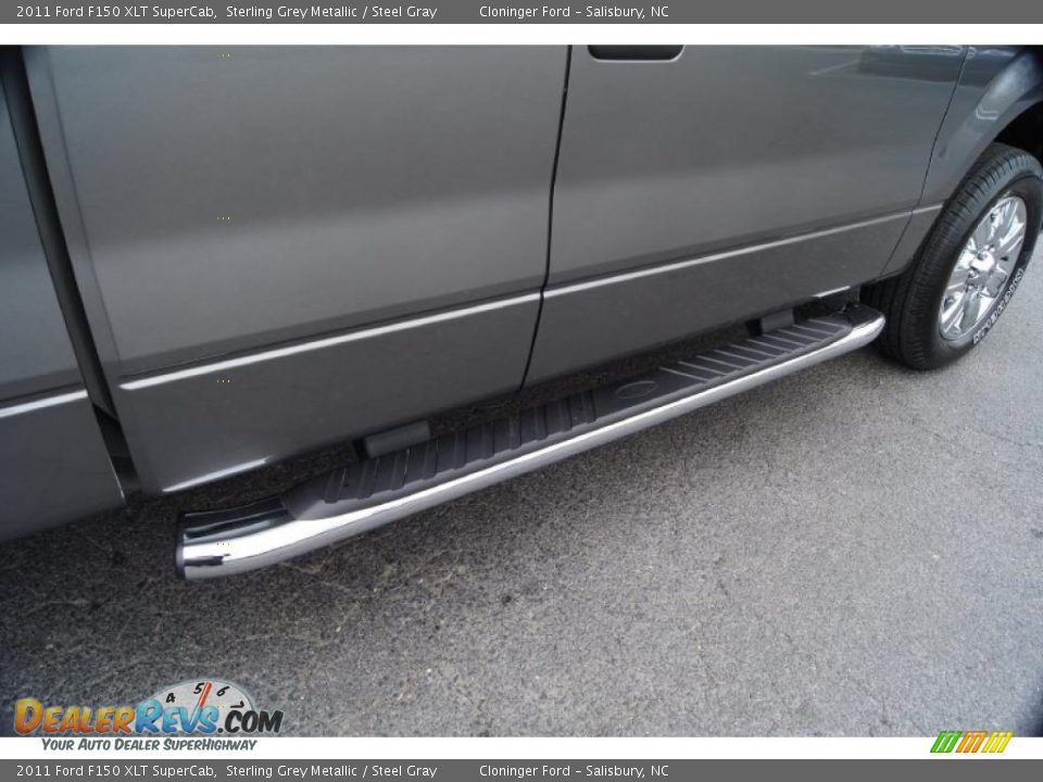 2011 Ford F150 XLT SuperCab Sterling Grey Metallic / Steel Gray Photo #14