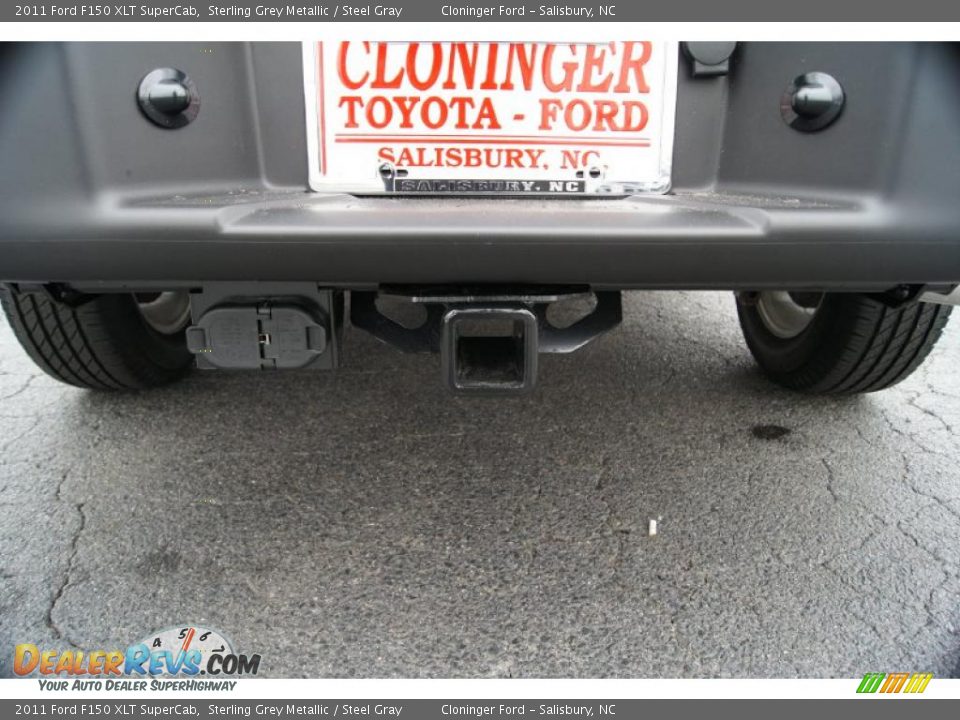 2011 Ford F150 XLT SuperCab Sterling Grey Metallic / Steel Gray Photo #17