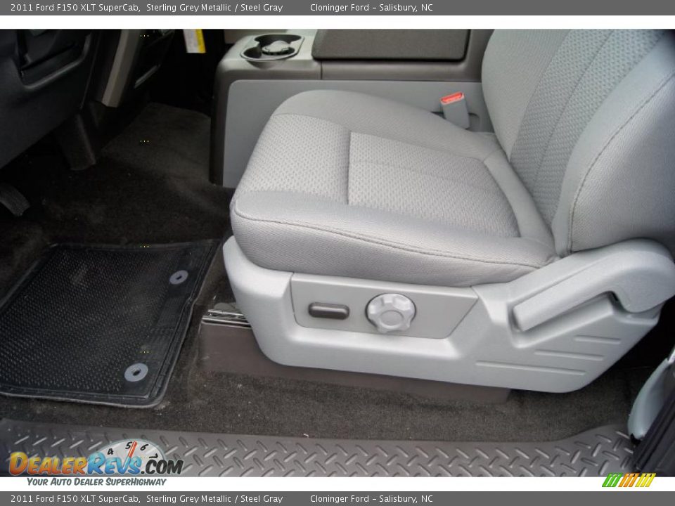 2011 Ford F150 XLT SuperCab Sterling Grey Metallic / Steel Gray Photo #20