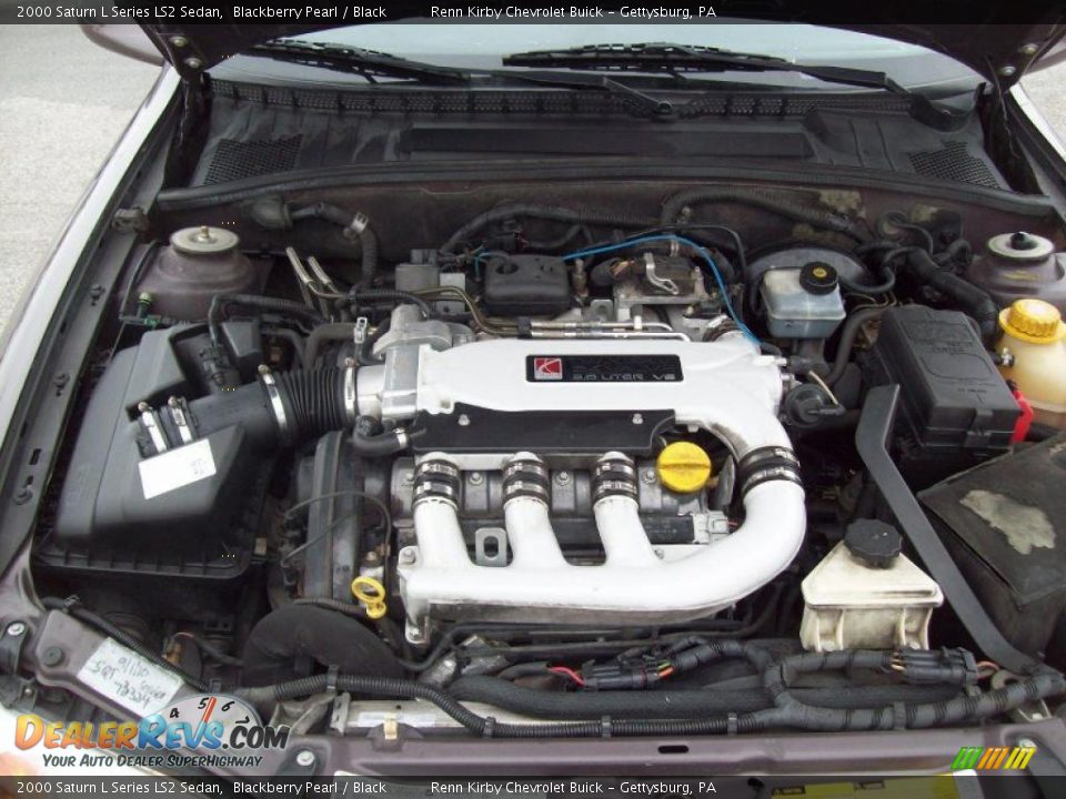 2000 Saturn L Series LS2 Sedan 3.0 Liter DOHC 24V V6 Engine Photo #16