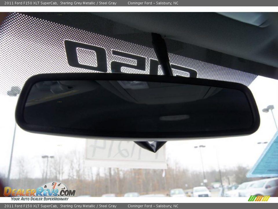2011 Ford F150 XLT SuperCab Sterling Grey Metallic / Steel Gray Photo #31