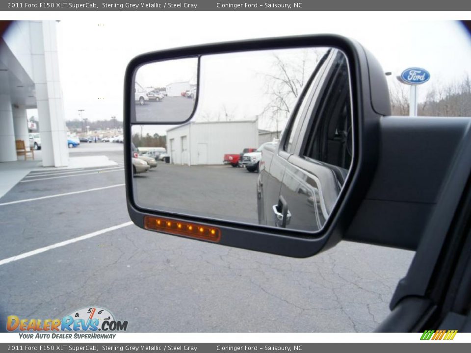 2011 Ford F150 XLT SuperCab Sterling Grey Metallic / Steel Gray Photo #33