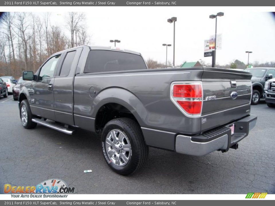 Sterling Grey Metallic 2011 Ford F150 XLT SuperCab Photo #35