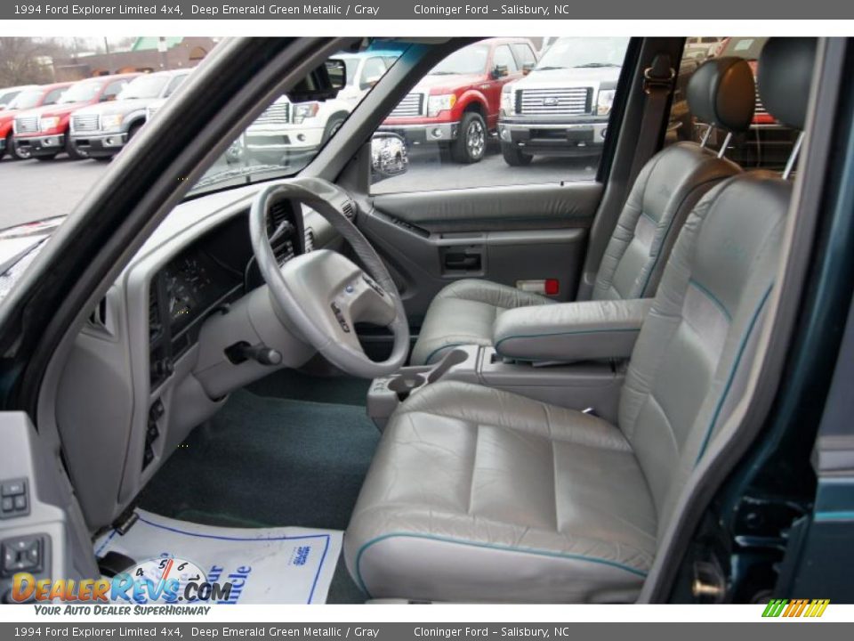 Gray Interior - 1994 Ford Explorer Limited 4x4 Photo #23