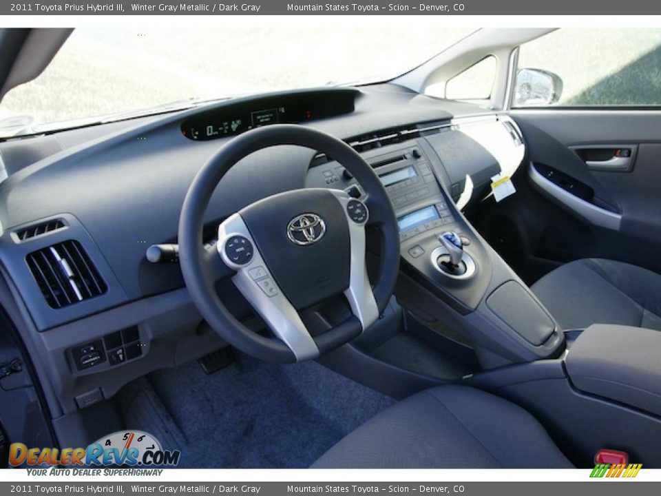 Dashboard of 2011 Toyota Prius Hybrid III Photo #6