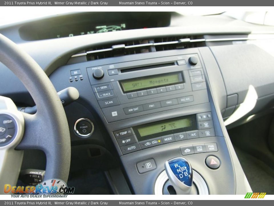 Controls of 2011 Toyota Prius Hybrid III Photo #7