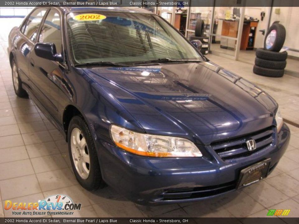 2002 Honda Accord EX Sedan Eternal Blue Pearl / Lapis Blue Photo #1