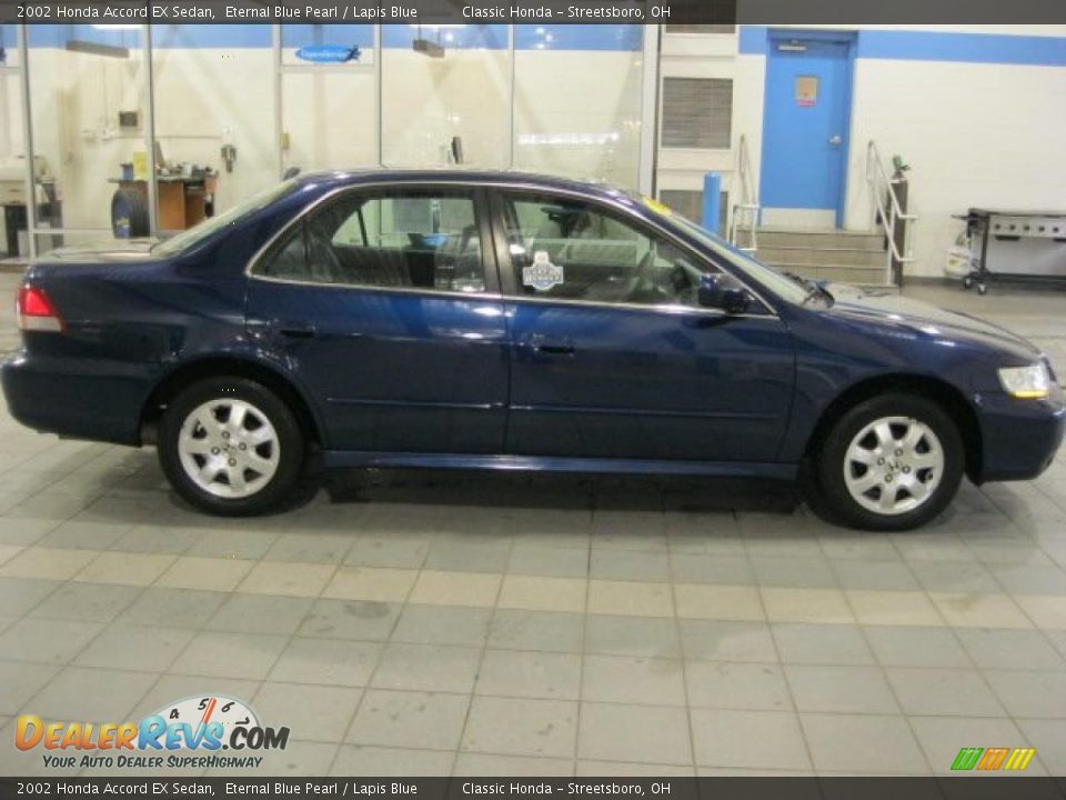 2002 Honda Accord EX Sedan Eternal Blue Pearl / Lapis Blue Photo #3