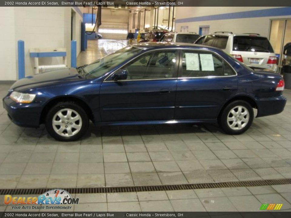 2002 Honda Accord EX Sedan Eternal Blue Pearl / Lapis Blue Photo #4