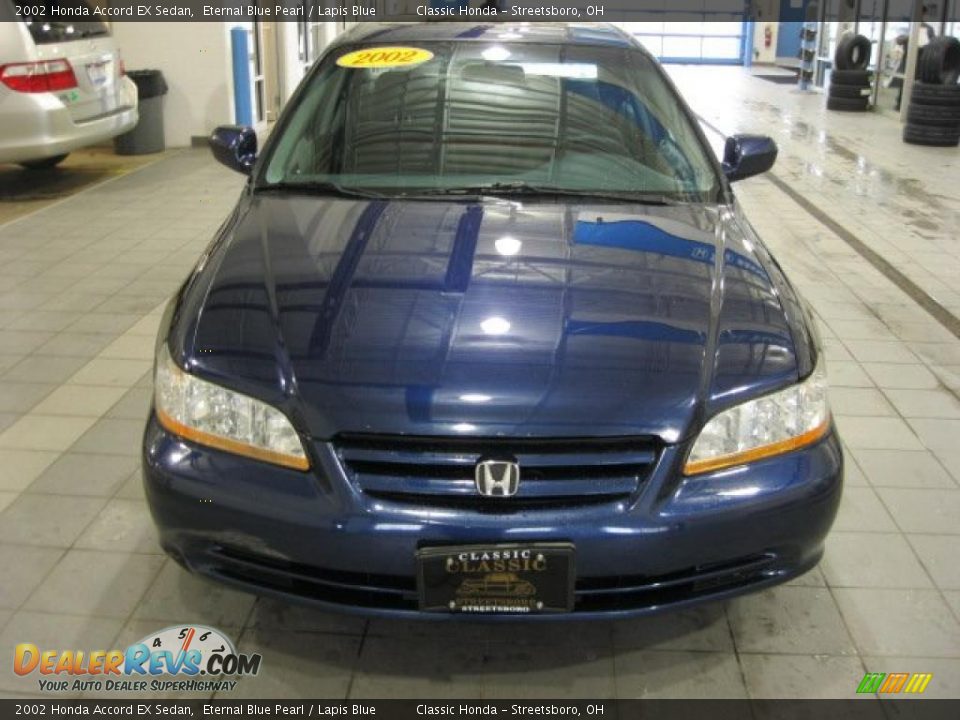 2002 Honda Accord EX Sedan Eternal Blue Pearl / Lapis Blue Photo #5