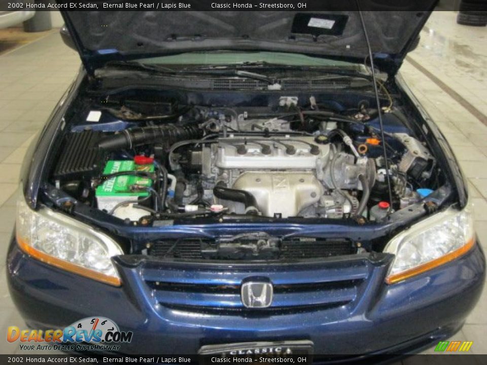 2002 Honda Accord EX Sedan Eternal Blue Pearl / Lapis Blue Photo #6