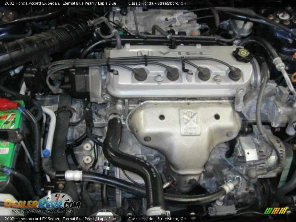 2002 Honda Accord EX Sedan 2.3 Liter SOHC 16-Valve VTEC 4 Cylinder Engine Photo #7