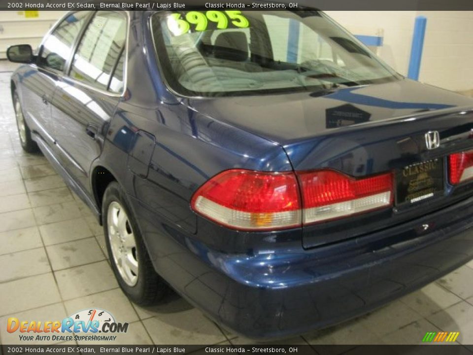 2002 Honda Accord EX Sedan Eternal Blue Pearl / Lapis Blue Photo #9
