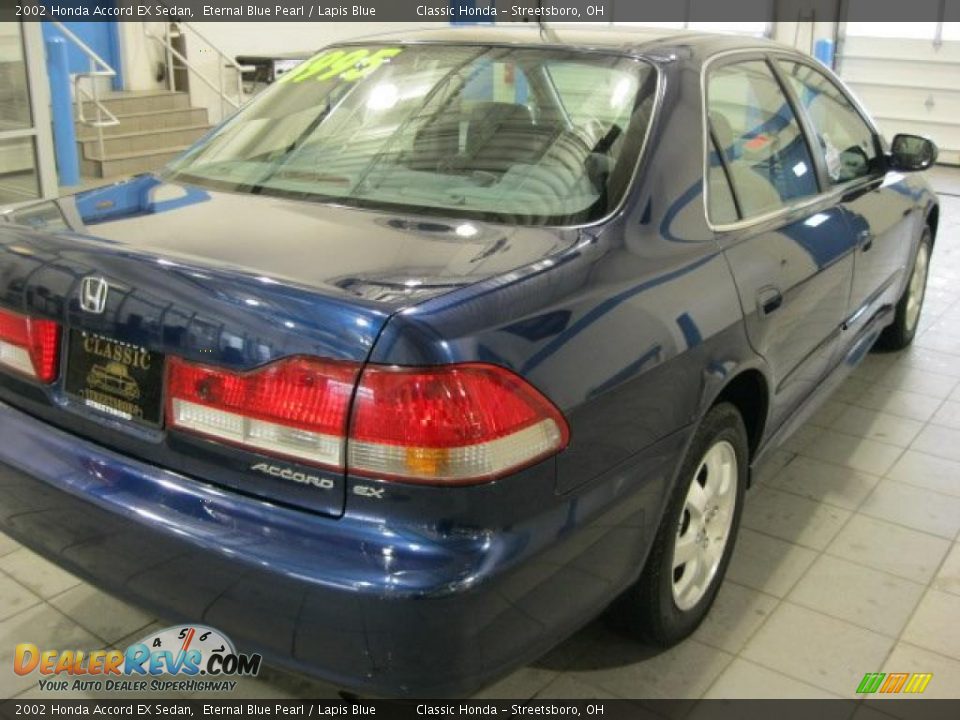2002 Honda Accord EX Sedan Eternal Blue Pearl / Lapis Blue Photo #10