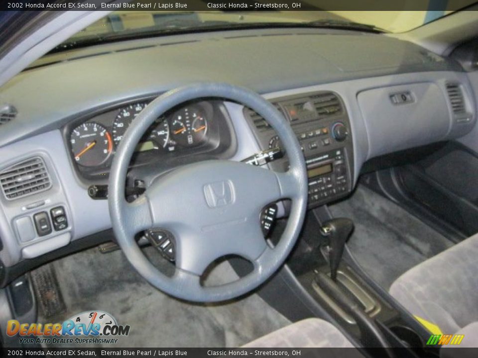 2002 Honda Accord EX Sedan Eternal Blue Pearl / Lapis Blue Photo #20
