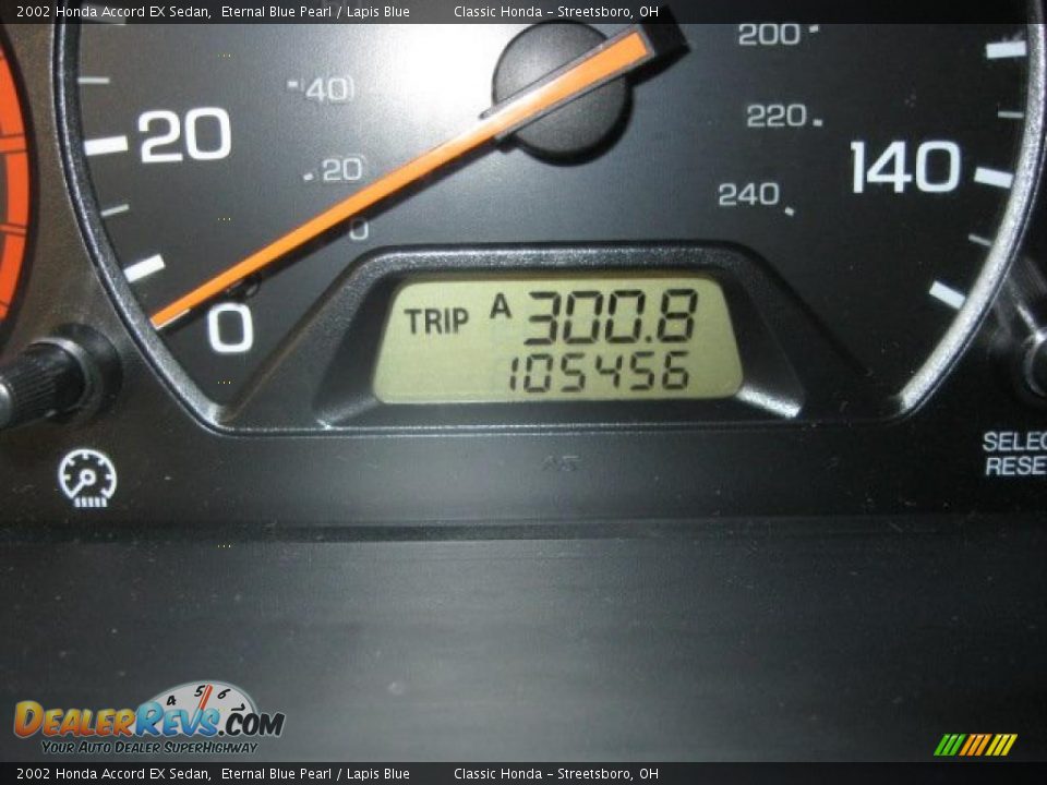 2002 Honda Accord EX Sedan Eternal Blue Pearl / Lapis Blue Photo #23