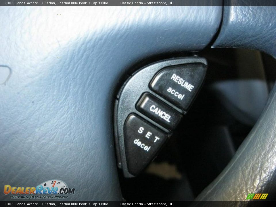 2002 Honda Accord EX Sedan Eternal Blue Pearl / Lapis Blue Photo #25