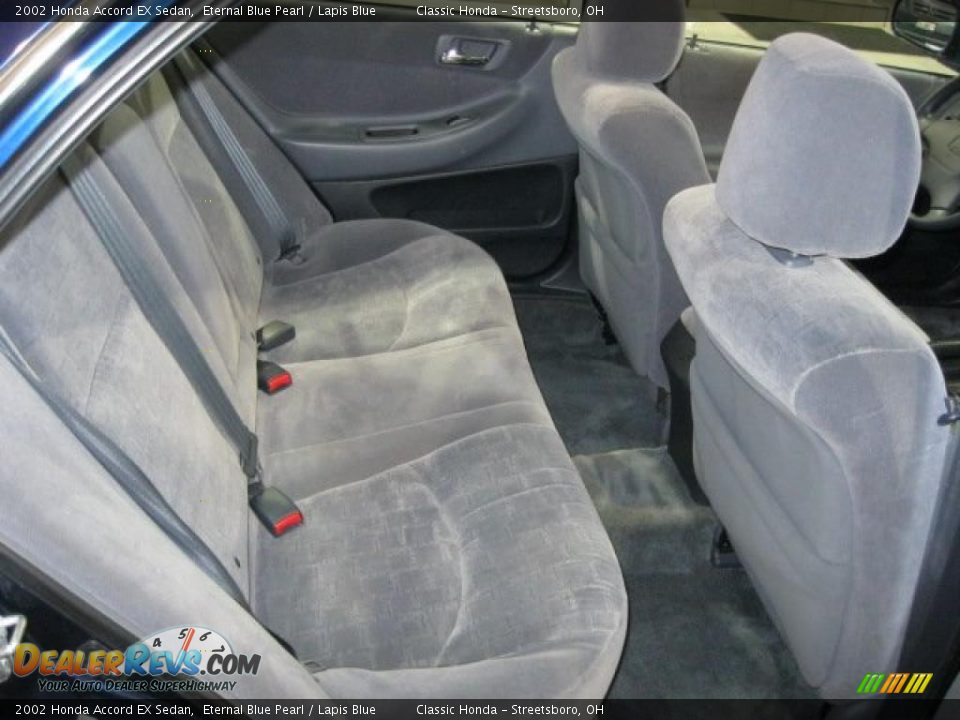 2002 Honda Accord EX Sedan Eternal Blue Pearl / Lapis Blue Photo #33