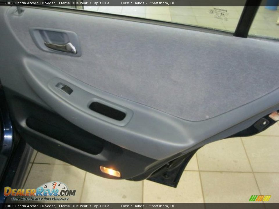 2002 Honda Accord EX Sedan Eternal Blue Pearl / Lapis Blue Photo #34