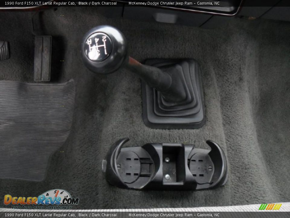 1990 Ford F150 XLT Lariat Regular Cab Shifter Photo #10