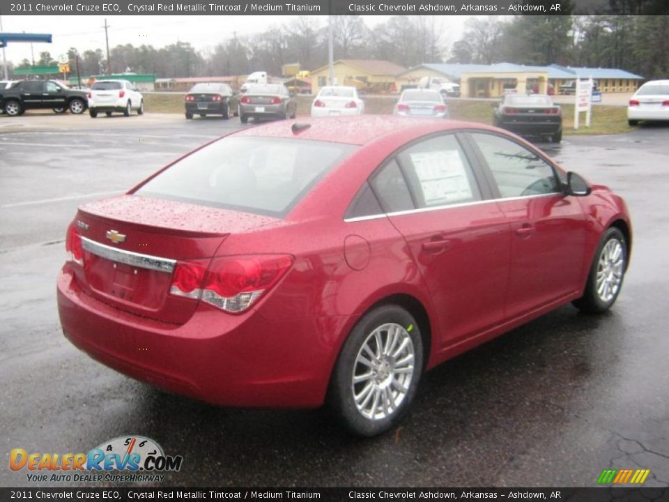 Crystal Red Metallic Tintcoat 2011 Chevrolet Cruze ECO Photo #5