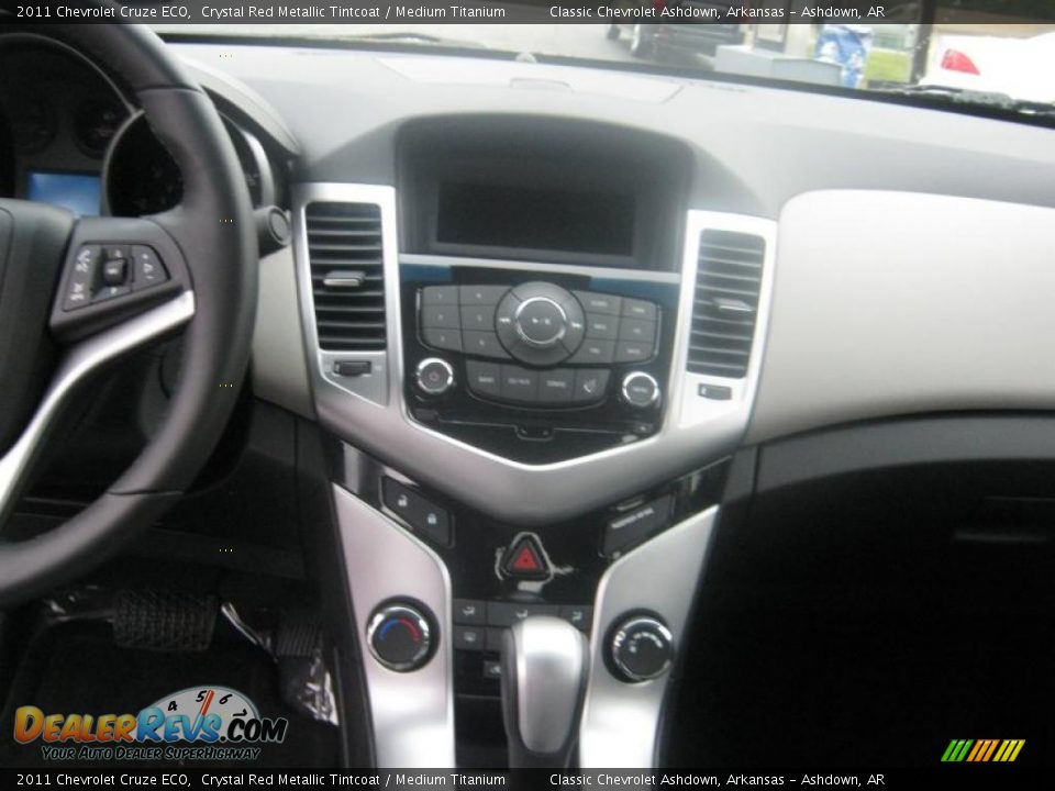 2011 Chevrolet Cruze ECO Crystal Red Metallic Tintcoat / Medium Titanium Photo #9