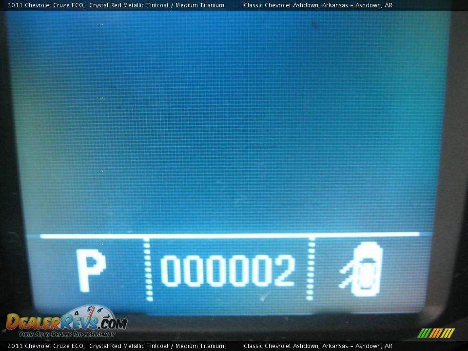 2011 Chevrolet Cruze ECO Crystal Red Metallic Tintcoat / Medium Titanium Photo #11