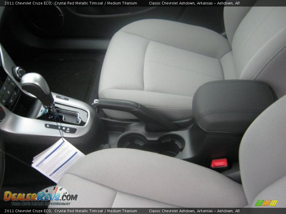 Medium Titanium Interior - 2011 Chevrolet Cruze ECO Photo #12