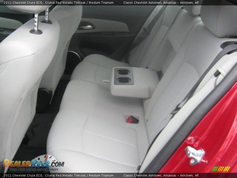 Medium Titanium Interior - 2011 Chevrolet Cruze ECO Photo #14