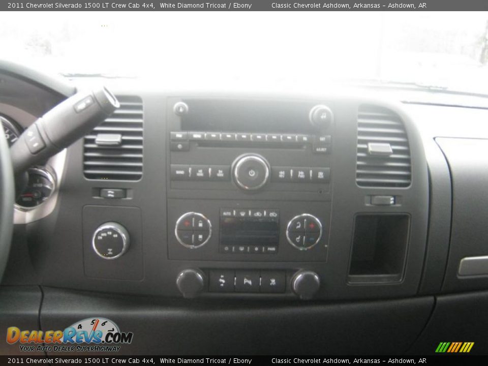 2011 Chevrolet Silverado 1500 LT Crew Cab 4x4 White Diamond Tricoat / Ebony Photo #9