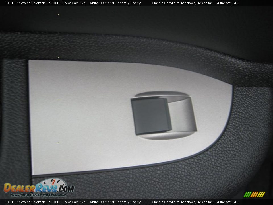 2011 Chevrolet Silverado 1500 LT Crew Cab 4x4 White Diamond Tricoat / Ebony Photo #20