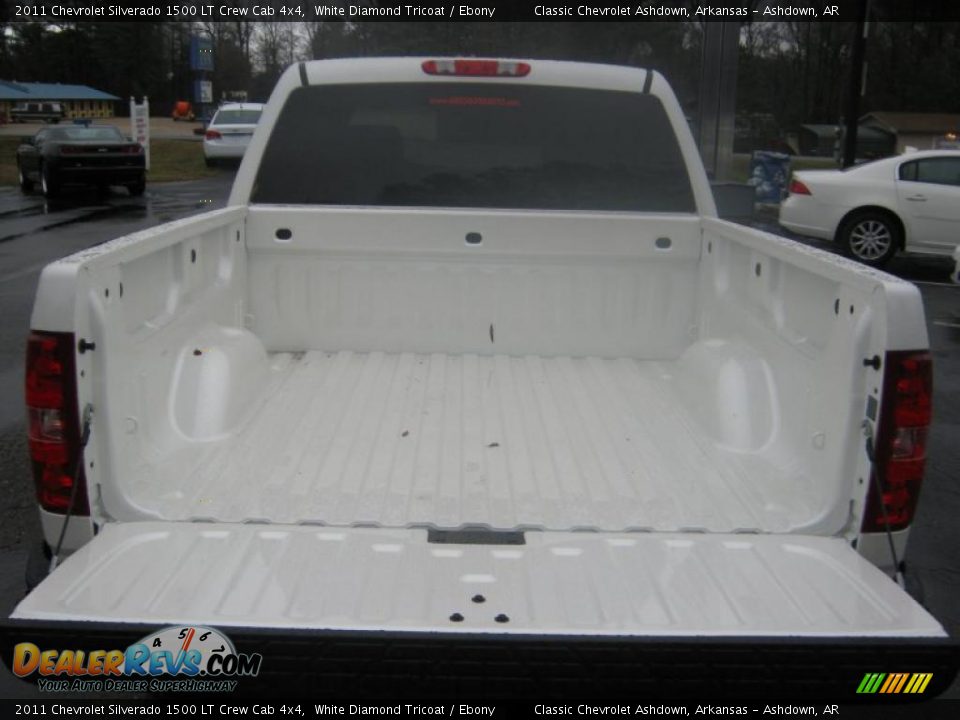 2011 Chevrolet Silverado 1500 LT Crew Cab 4x4 White Diamond Tricoat / Ebony Photo #21