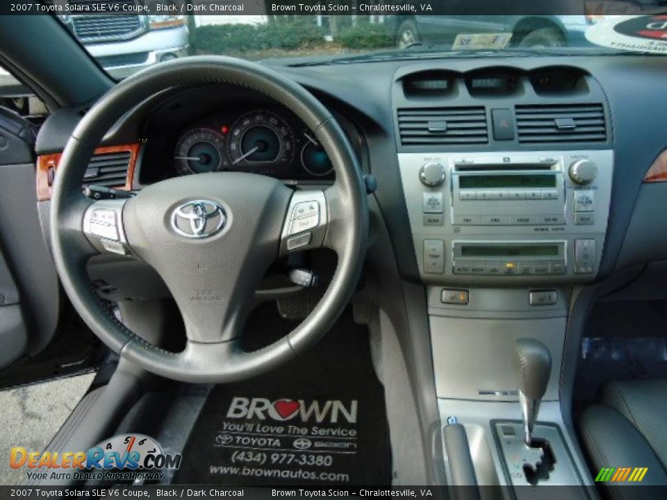 Controls of 2007 Toyota Solara SLE V6 Coupe Photo #8