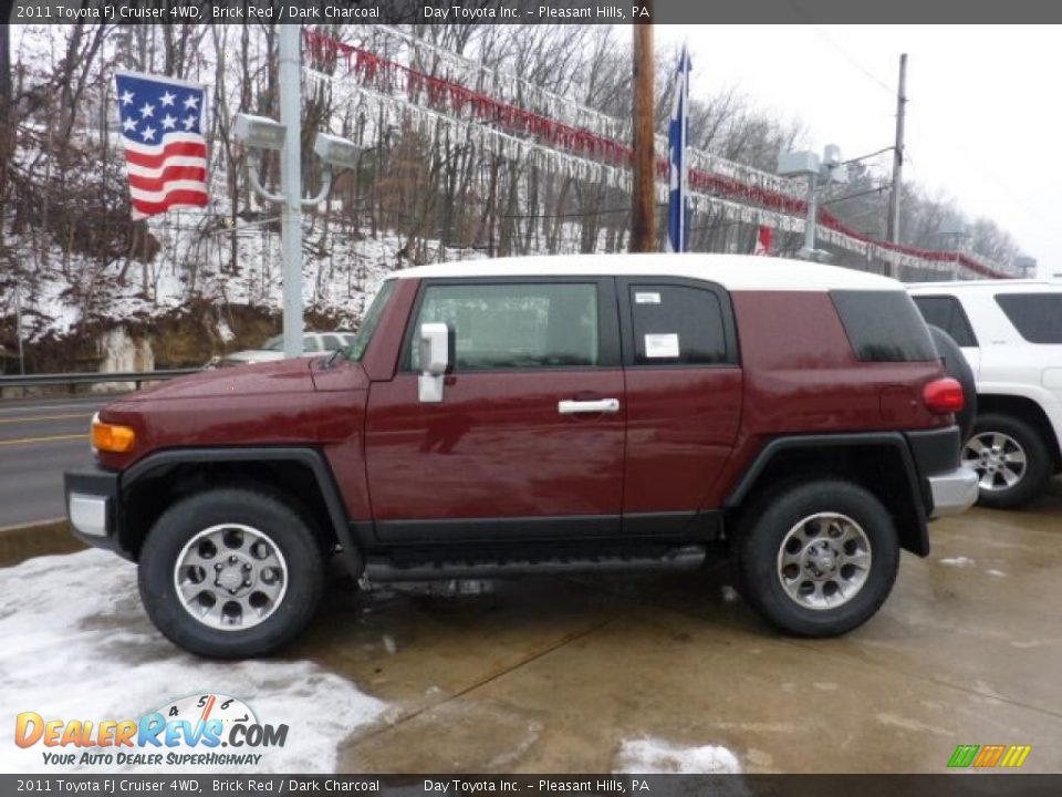 Brick Red 2011 Toyota FJ Cruiser 4WD Photo #1