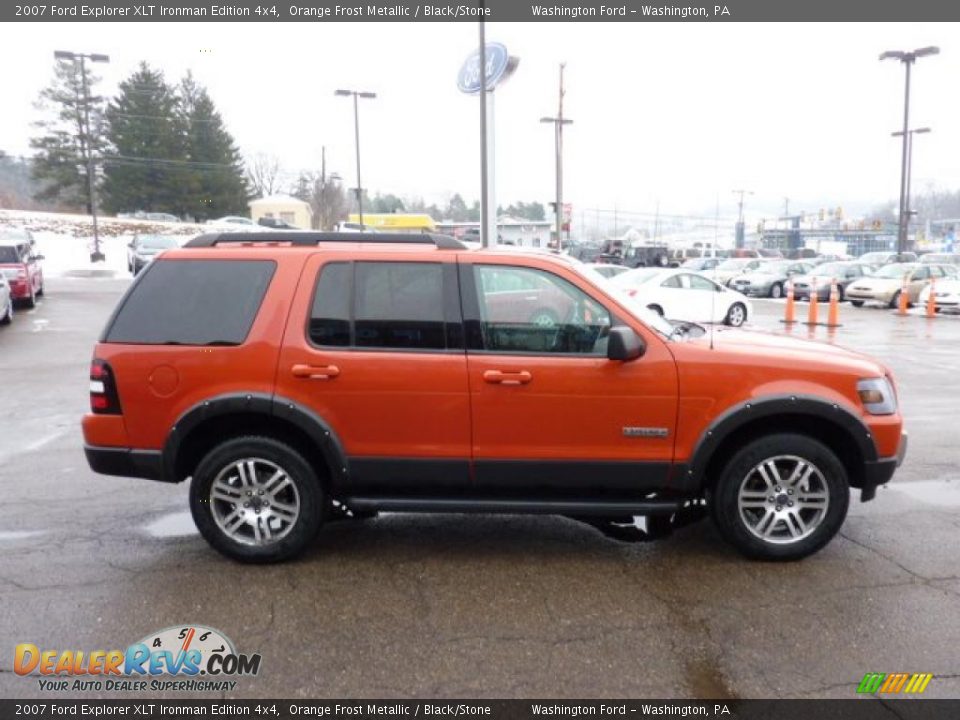 Orange Frost Metallic 2007 Ford Explorer XLT Ironman Edition 4x4 Photo #5