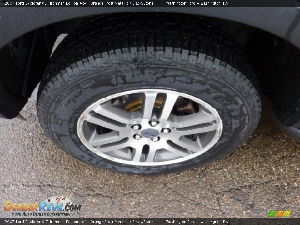 2007 Ford Explorer XLT Ironman Edition 4x4 Orange Frost Metallic / Black/Stone Photo #9