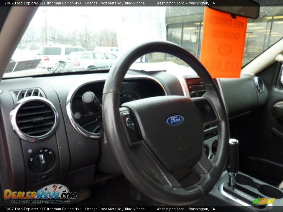2007 Ford Explorer XLT Ironman Edition 4x4 Orange Frost Metallic / Black/Stone Photo #11