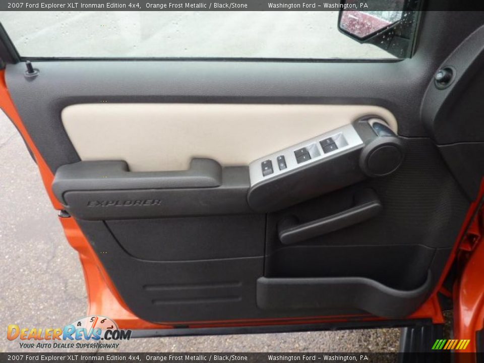 2007 Ford Explorer XLT Ironman Edition 4x4 Orange Frost Metallic / Black/Stone Photo #12