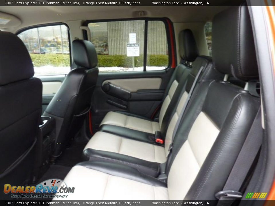 2007 Ford Explorer XLT Ironman Edition 4x4 Orange Frost Metallic / Black/Stone Photo #13